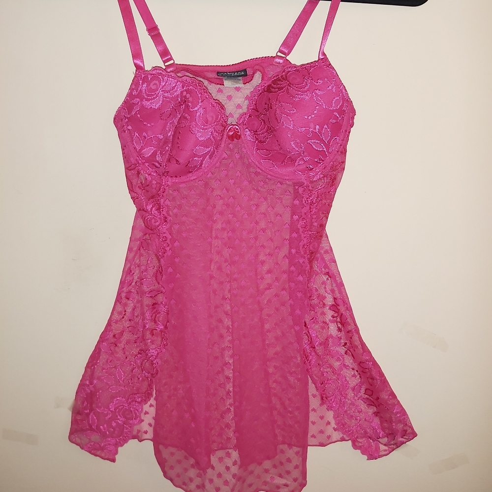 Robe de nuit rampage ( sheer bustier)